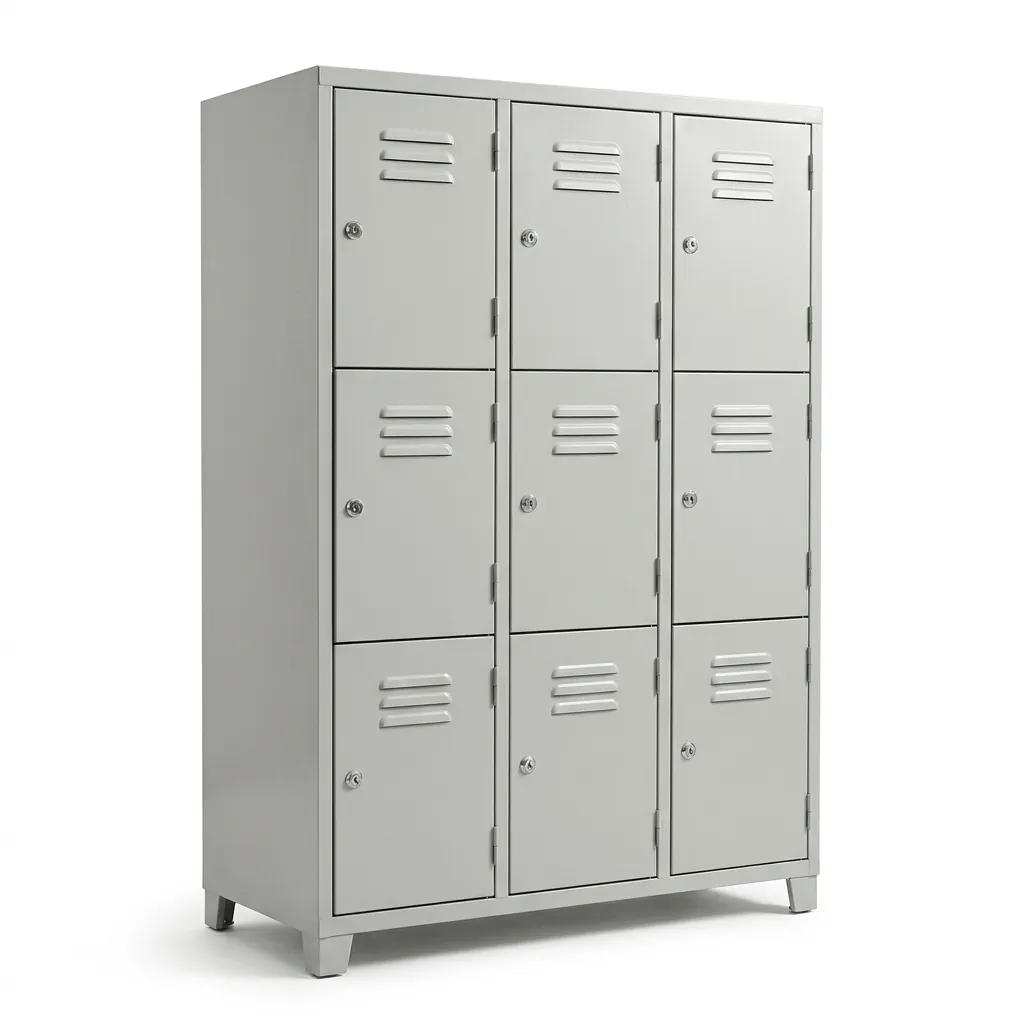 Locker metálico de 9 puestos
