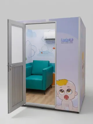 Miniatura 5 del proyecto Cabinas de Lactancia: puerta abierta